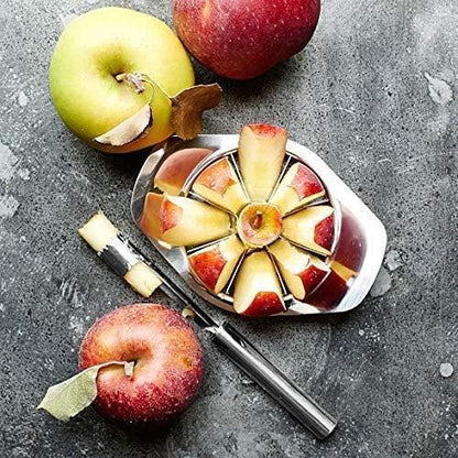 Stainless Steel Apple Fruit Cutter with 8 Blades