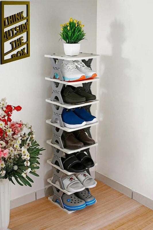 Smart Foldable Shoes Tier Shoe Rack 6 Layer